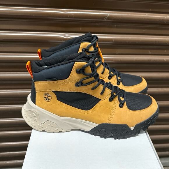 Timberland Motion Scramble Mid "Wheat" Men's Waterproof Boot - Size: 13 - Picture 5 of 6